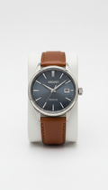 Seiko Presage cuir cognac vieilli