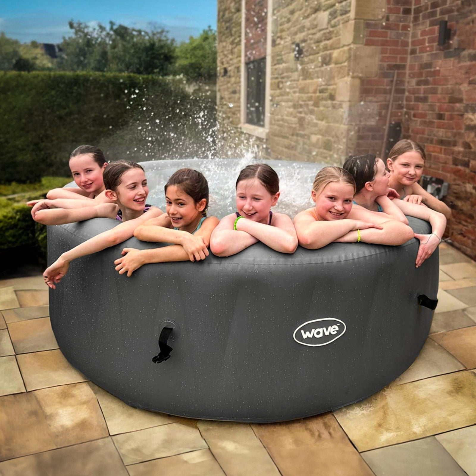 Wave Atlantic — Spa Gonflable 4/6 Personnes | Chauffage Intégré | Installation 15 min